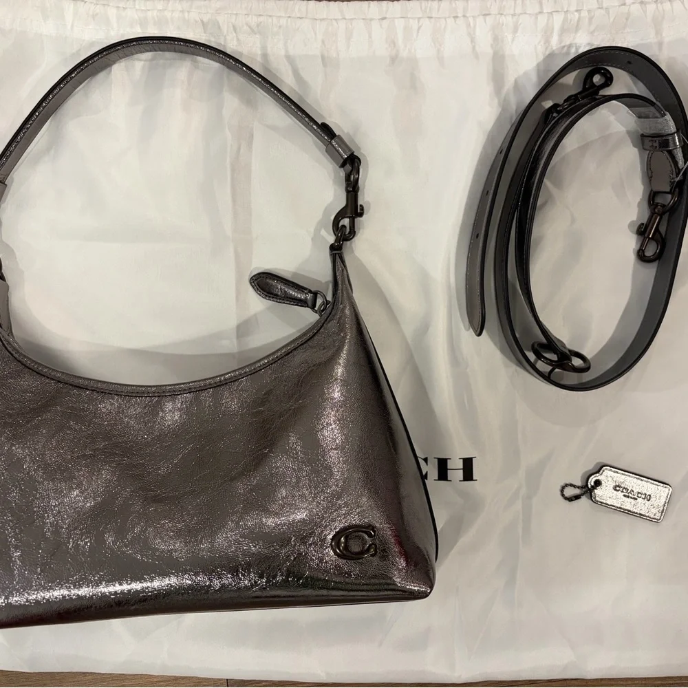 Coach Juliet shoulder bag in Anthracite - Picture 2 of 6